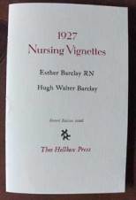 1927 Nursing Vignettes - cover